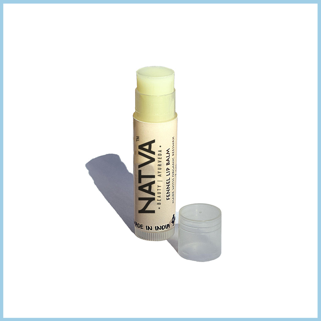 Natva Fennel Organic Beeswax Lip Balm 7g