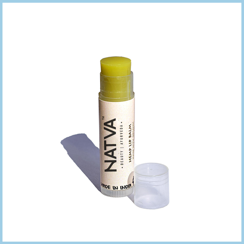 Natva Hemp Organic Beeswax Lip Balm 20g